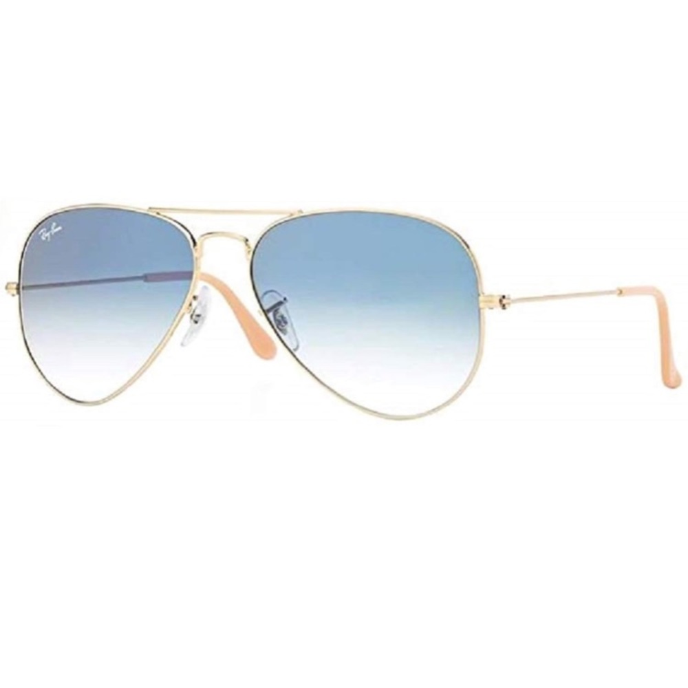 Ray-Ban RB3025 Aviator Gradient Sunglasses NWT